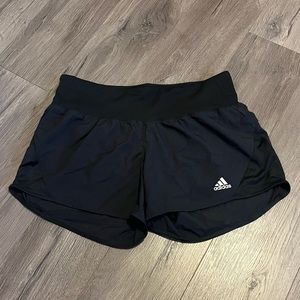 Adidas M4 AeroReady Athletic Shorts • Women’s M • Black/White Embellishments